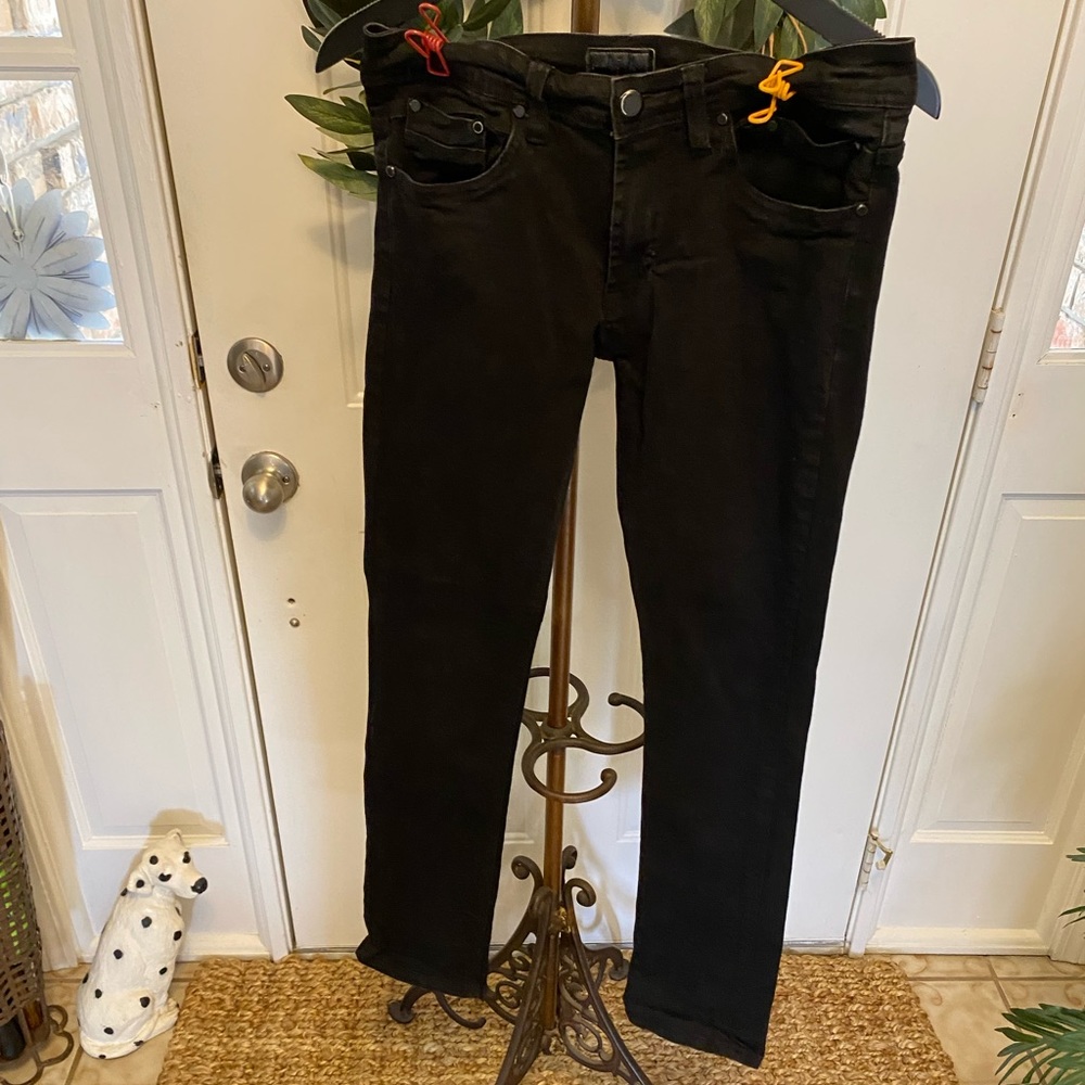 Steve’s Jeans Stretch Skinny Black 30x32